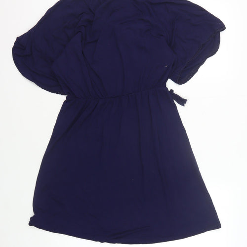 Oasis Women's Blue A-Line Dress Size S