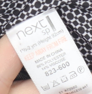 Next Grey Formal Suit Jacket Unisex 18-24 Months Notch Lapel