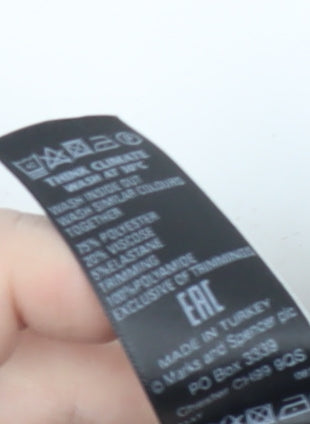 M&S Women's Black Trousers Size 12