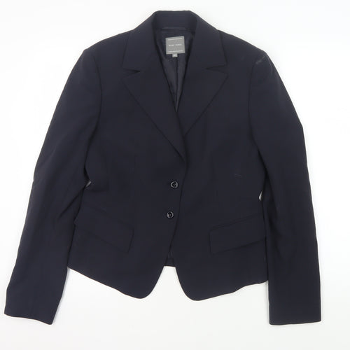 Marc Aurel Women's Black Wool Blazer Size 12