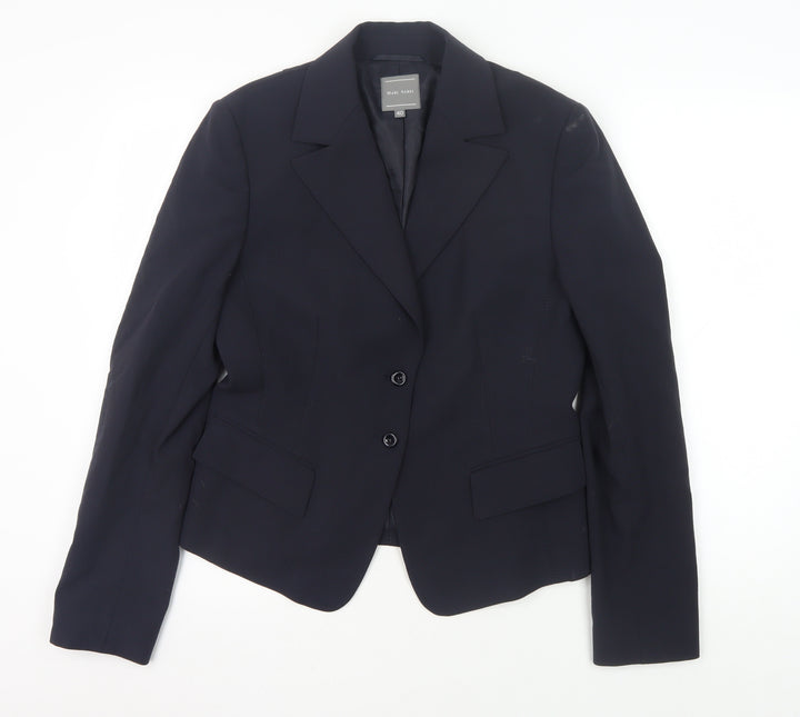 Marc Aurel Women's Black Wool Blazer Size 12