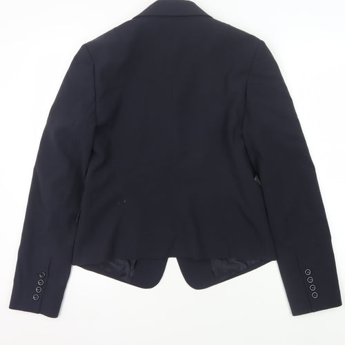 Marc Aurel Women's Black Wool Blazer Size 12