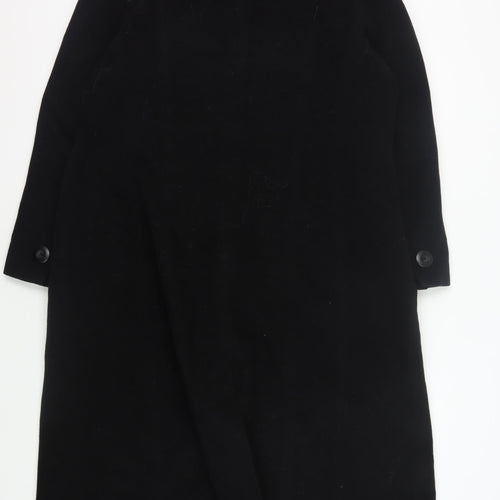 Ann Harvey Women's Black Overcoat Size 16 Elegant