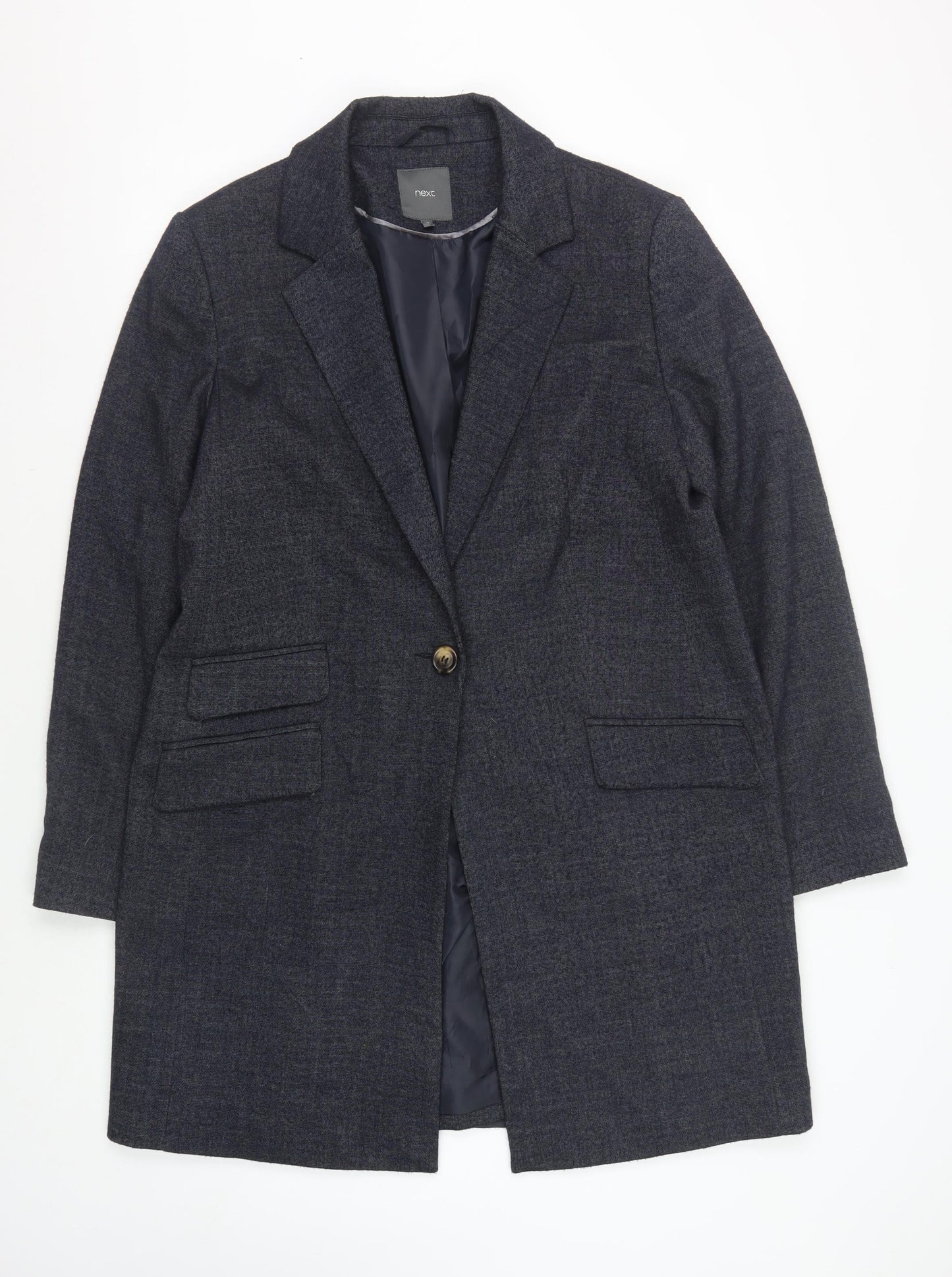 Next Women's Grey Blazer, Size M, Business Casual