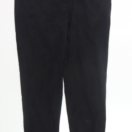 Jigsaw Women's Black Regular Trousers Size 12