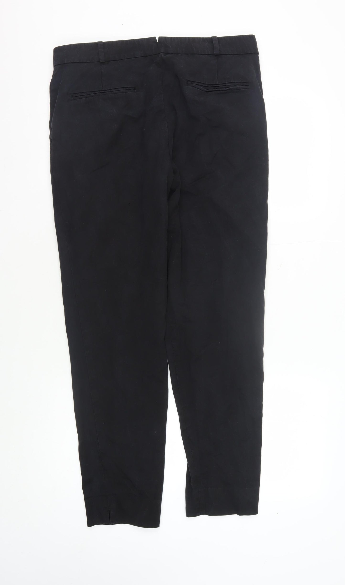 Jigsaw Women's Black Regular Trousers Size 12