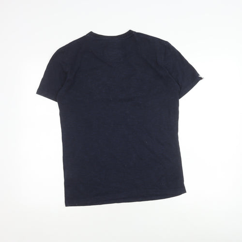 Superdry Men's Blue Small Graphic Print T-Shirt