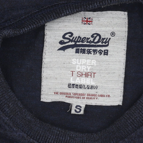 Superdry Men's Blue Small Graphic Print T-Shirt