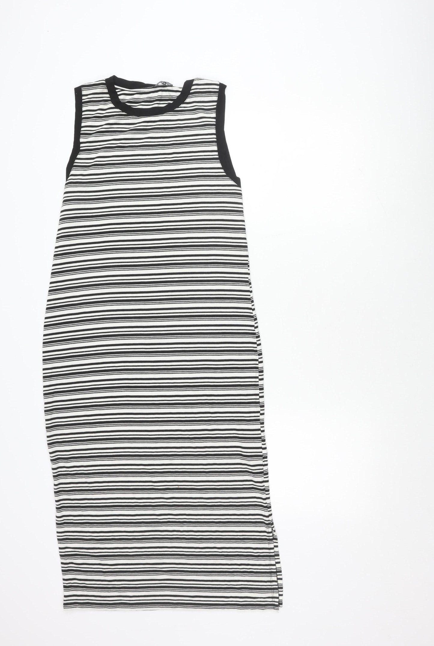 Warehouse Women's Striped Sleeveless Dress Size 18