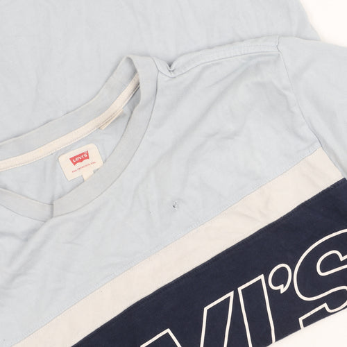 Levi's Men's Blue Graphic Print T-Shirt Size S