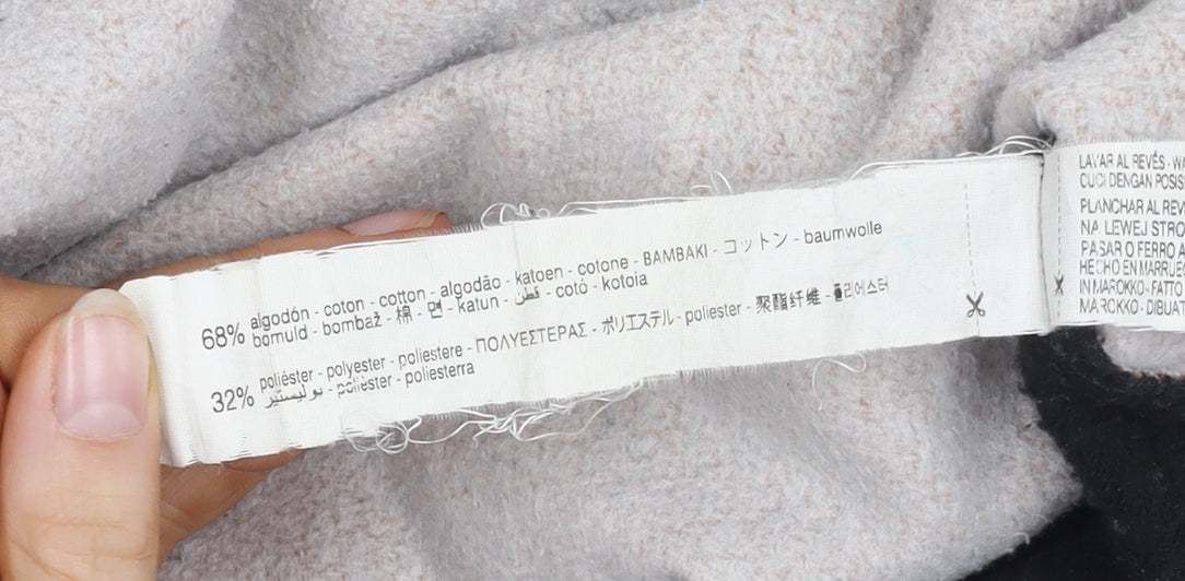 Zara Women's Colourblock Logo Sweatshirt - Small