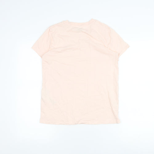 Levi's Women's Pink T-Shirt, Size S, Cotton, Casual Style