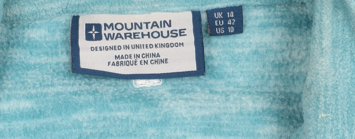 Mountain Warehouse Women’s Blue Sweatshirt, Size 14