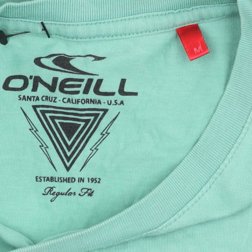 O'Neill Men's Green Graphic T-Shirt, M, Comfortable Jersey