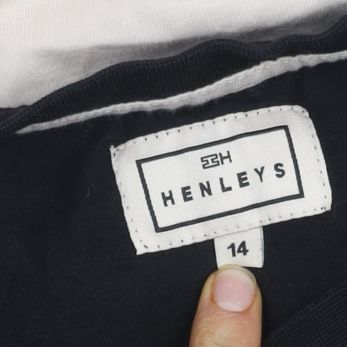 Henleys Women's Colourblock T-Shirt Size 14