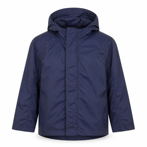 Indigo Collection Girls Blue Mid-Length Hooded Jacket 9-10 Years