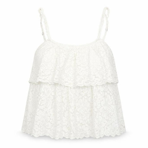 Abercrombie & Fitch Women’s Large White Lace Camisole
