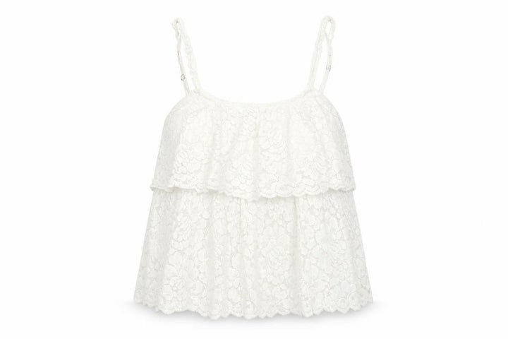 Abercrombie & Fitch Women’s Large White Lace Camisole