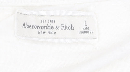 Abercrombie & Fitch Women’s Large White Lace Camisole