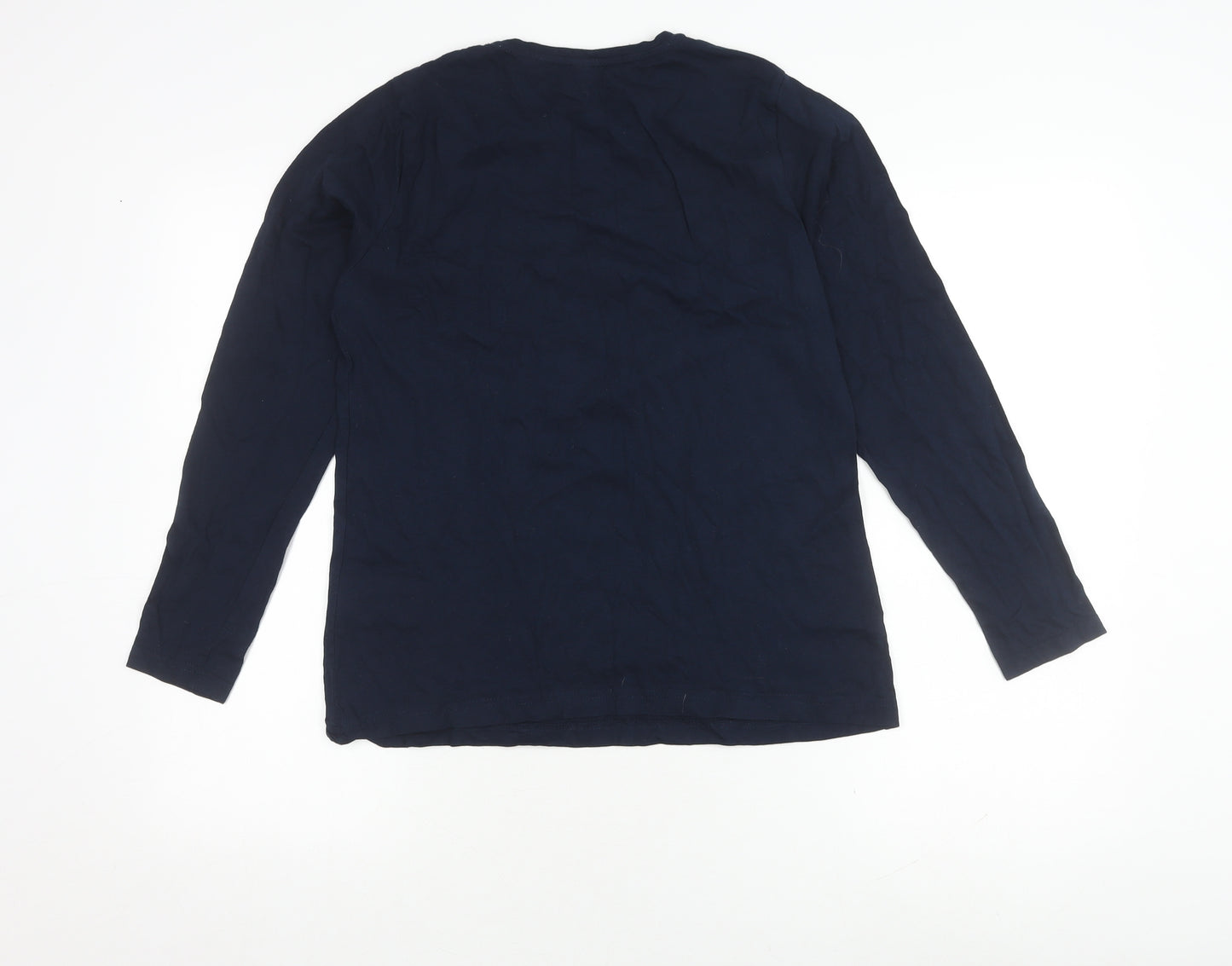 Harry Potter Blue Unisex Long Sleeve T-Shirt S