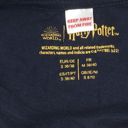 Harry Potter Blue Unisex Long Sleeve T-Shirt S