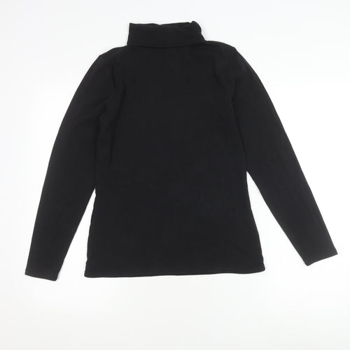 Boden Women's Black Jersey Long Sleeve Top M
