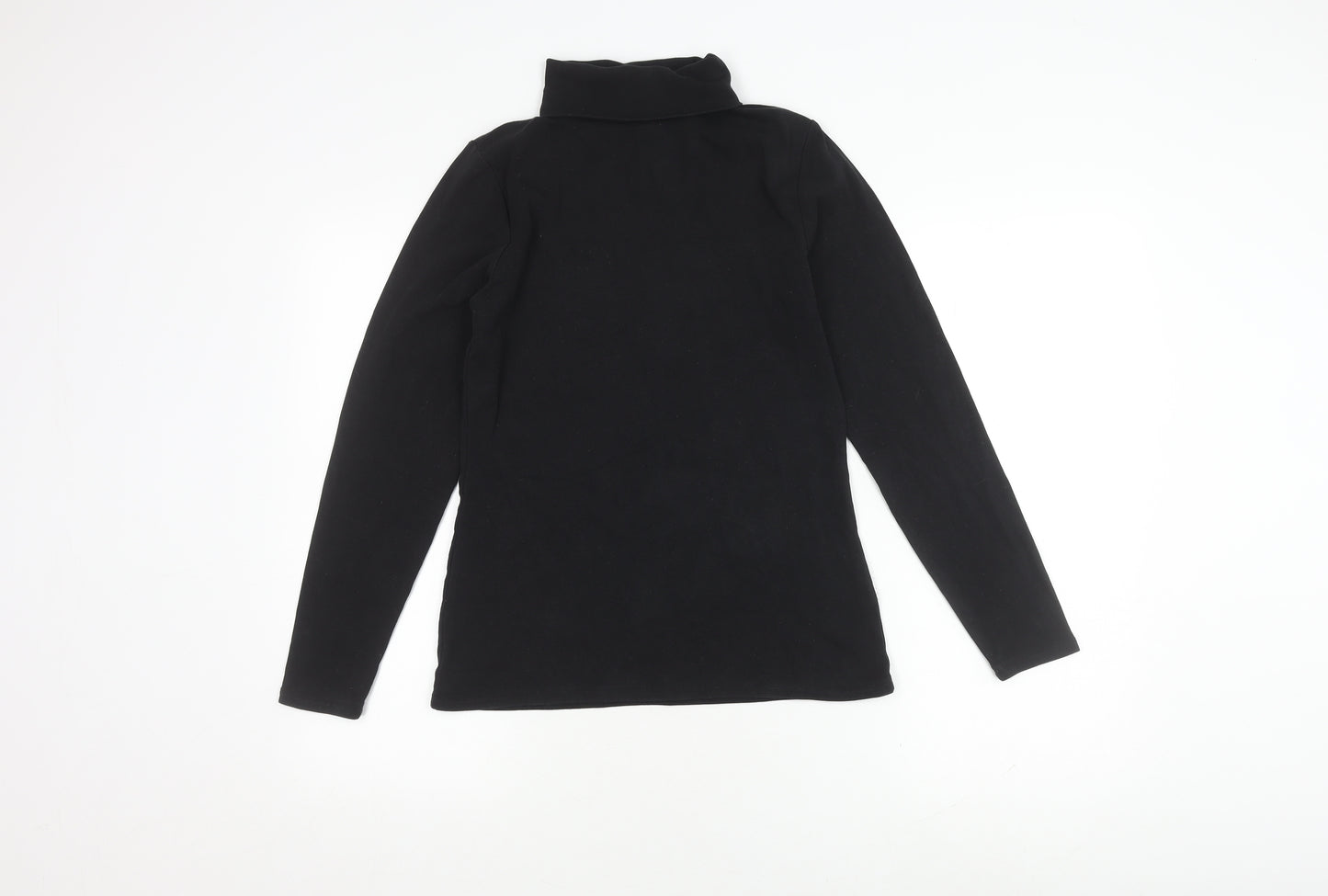 Boden Women's Black Jersey Long Sleeve Top M