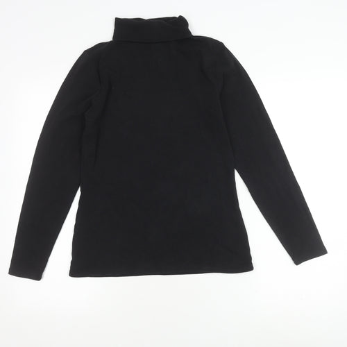 Boden Women's Black Jersey Long Sleeve Top M