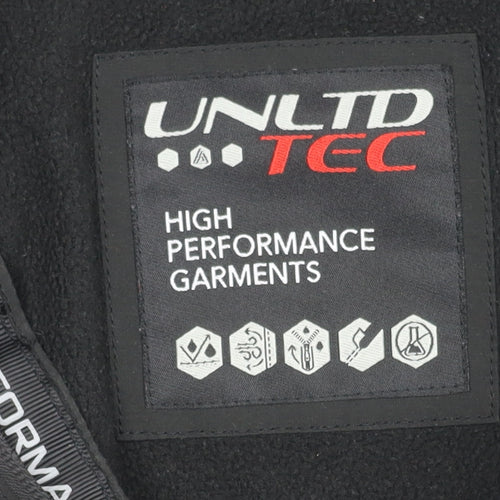 Next Boys Black Hooded Puffer Jacket 17 Years