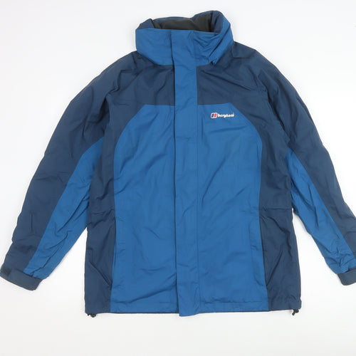 Berghaus Women's Blue Rain Coat Jacket Size 14