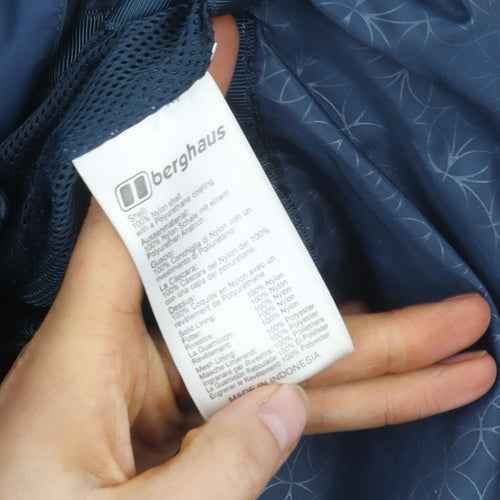 Berghaus Women's Blue Rain Coat Jacket Size 14