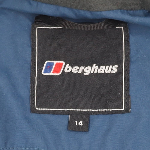 Berghaus Women's Blue Rain Coat Jacket Size 14