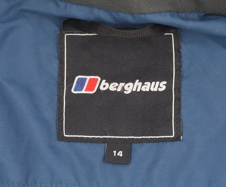 Berghaus Women's Blue Rain Coat Jacket Size 14