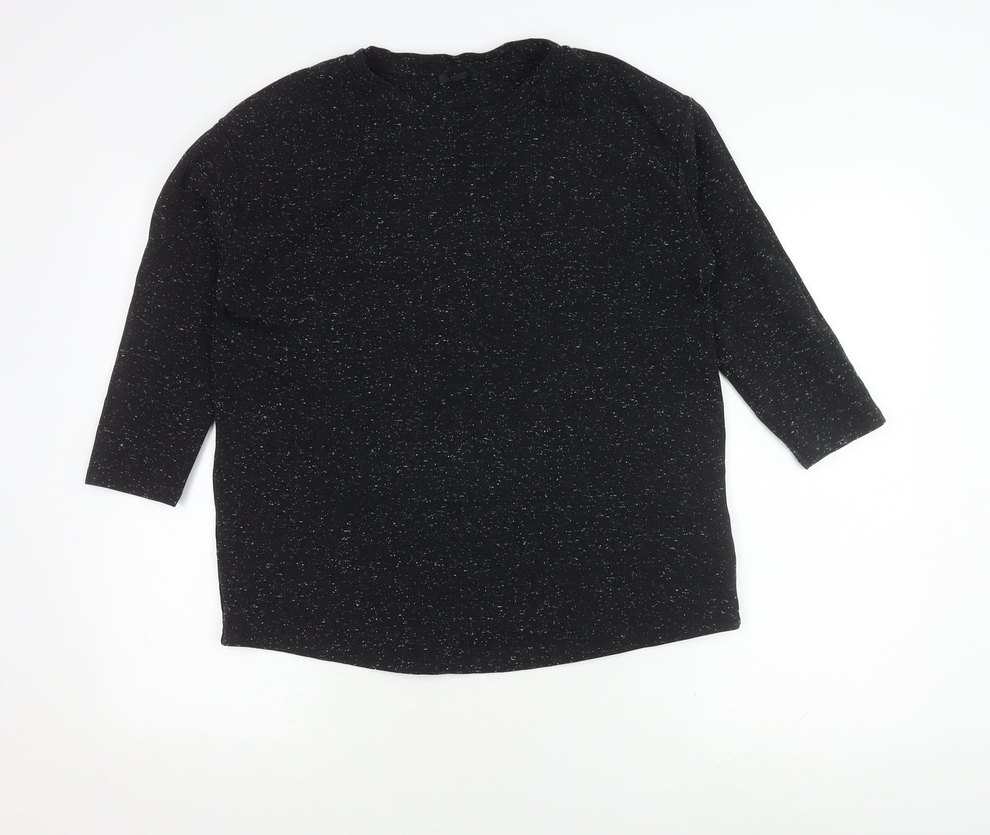 COS Women Black Crew Neck Top XS