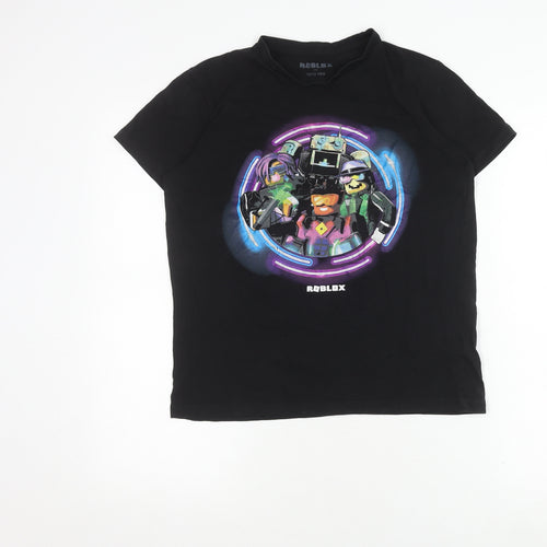Roblox Boys Black Graphic T-Shirt 12-13 Years
