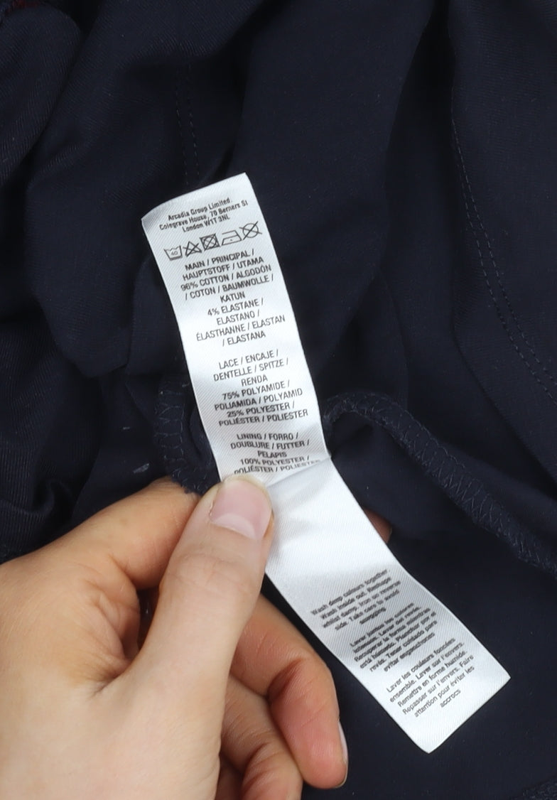 Dorothy Perkins Women's Black Lace Dress Size 18