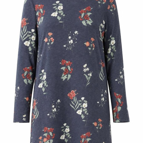 FatFace Women's Floral Dress, Size 12, Multicoloured, Shift Style