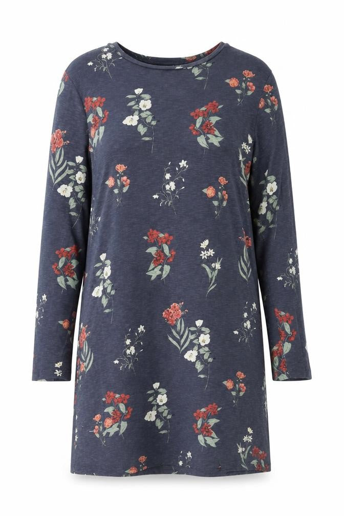 FatFace Women's Floral Dress, Size 12, Multicoloured, Shift Style