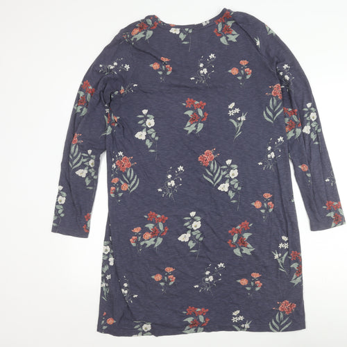 Fat Face Women's Floral Dress, Size 12, Multicoloured, Shift Style