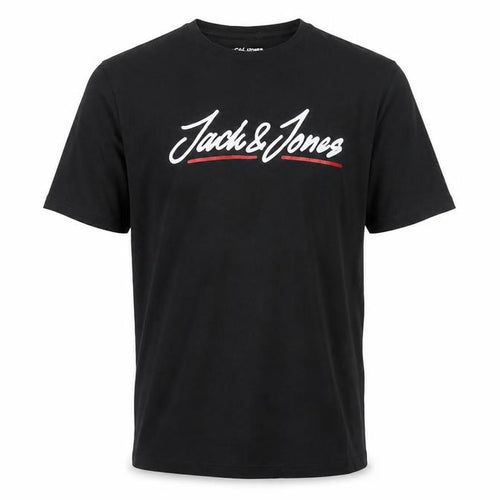 Jack & Jones Men's Black Crew Neck T-Shirt Size L