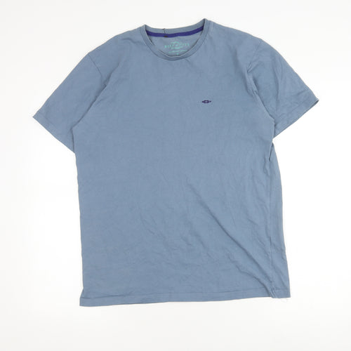 Reef Knots Men's Blue XL Organic Cotton T-Shirt