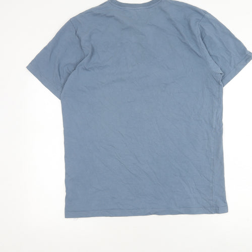 Reef Knots Men's Blue XL Organic Cotton T-Shirt