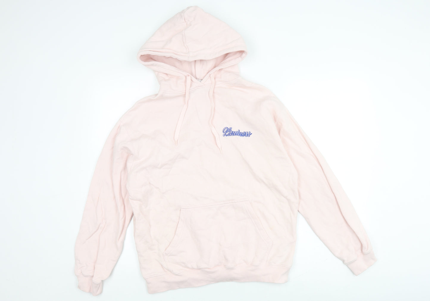 Maison Labiche Women's Pink Embroidered Hoodie S