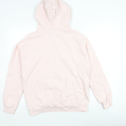 Maison Labiche Women's Pink Embroidered Hoodie S