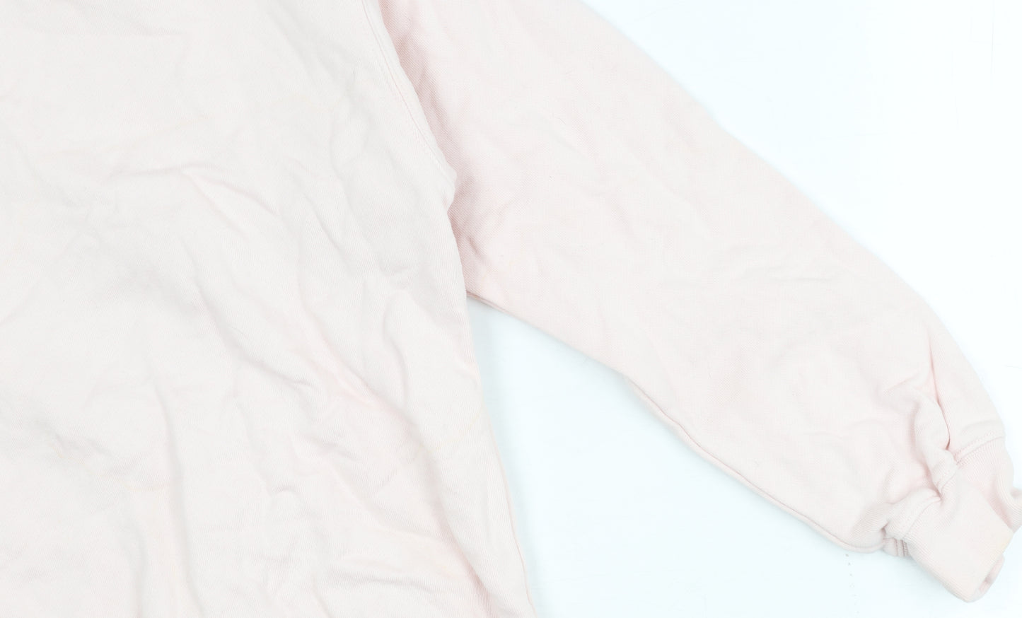 Maison Labiche Women's Pink Embroidered Hoodie S