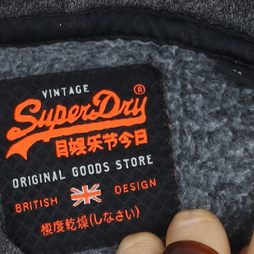 Superdry Men's Grey M Vintage Logo Pullover Hoodie