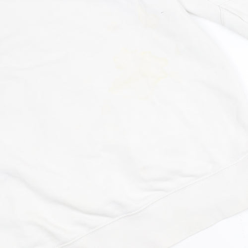 Nike Men's White Pullover Hoodie - Size S
