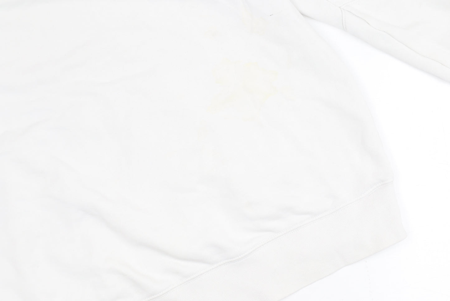 Nike Men's White Pullover Hoodie - Size S