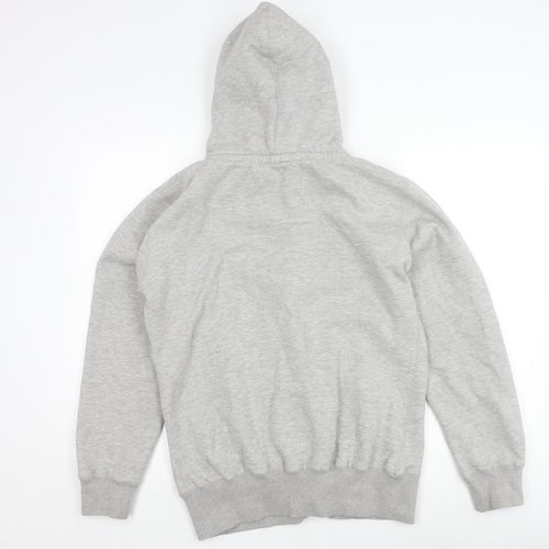 The Dublin Trading Co. Men's Grey Hooded Jacket M