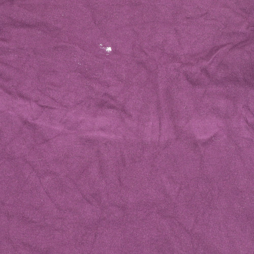 Eastex Women's Purple Cardigan Size 14, Striped Knit